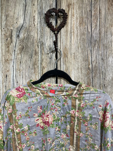 Preloved Floral Shirt 44767