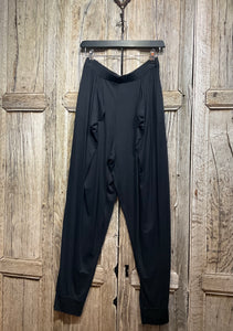 Preloved XENIA DESIGN Black Relaxed Jersey Trousers