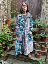JLS Two Tone Floral Velvet Coat D65