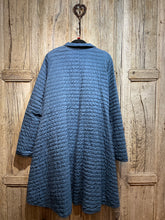 Preloved PRIVATSACHEN Padded Blue Coat