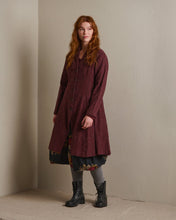 Ewa i Walla Burgundy Jimena Coat AW24 66764