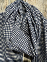 THING Mini Check Navy Scarf 7087 AW25