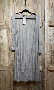 Preloved ELSEWHERE, Long Grey Cardigan