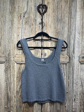 Handknits by ME Recycled Denim Cropped Tank