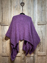 Preloved BONNER OF IRELAND Purple Wool Wrap