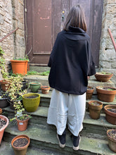 Sort Aarhus Black V Neck Jersey Top SA2175 SS26