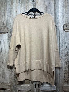 Preloved MAMA B Long Sleeve Top - Sand
