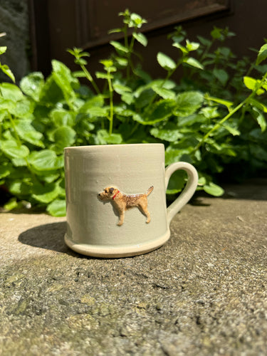 Hogben Pottery Mug - Border Terrier