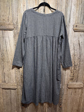THING Navy Mini Check Dress 7085 AW25