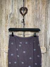 Preloved MAMA B Purple with Grey Spot Jersey Skirt
