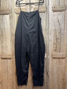Preloved Mama B Black Strappy Jumpsuit