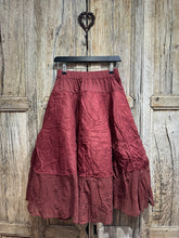 Ewa i Walla Burgundy Pirjo Skirt 22253 AW24