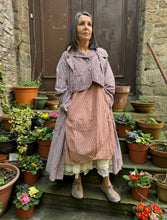 JLS Button Up Long Duster Dress Coat D30