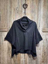 Sort Aarhus Black V Neck Jersey Top SA2175 SS26