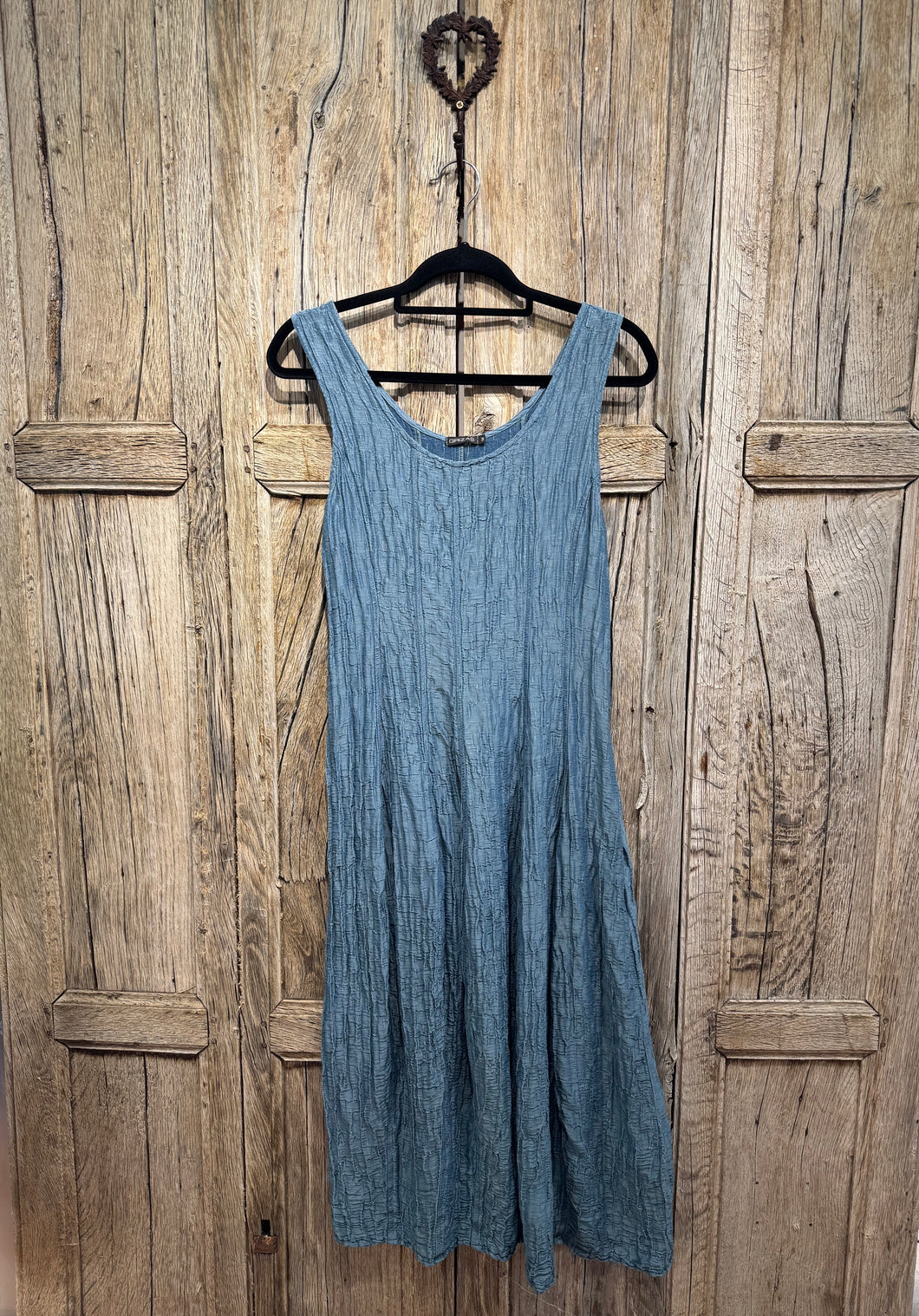 Preloved Grizas Long Sleeveless Blue Dress