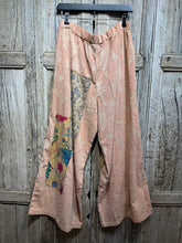 JLS Stripe Appliqué Wide Leg Trousers 1079
