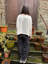 Mama B RIMA Anthracite Linen Pants SS26
