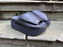 Lofina Gasoline Nero Chunky Mule 7160 EU37