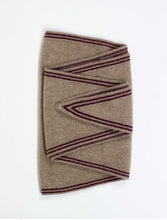 Oats & Rice Bronte Mocha Brown Cashmere Scarf OR25-NS01