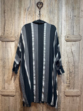 Preloved ALEMBIKA Black and Grey Cotton Mix Shirt Dress