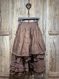 Les Ours Madou Organdy Bois de Rose Skirt AW25
