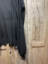 Preloved CREA CONCEPT Black Wool Long Cardigan