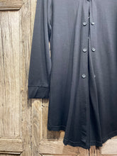 Preloved FOIL Black Cardigan with Double Buttons