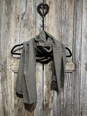 THING Mini Check Herb Scarf 7087 AW25