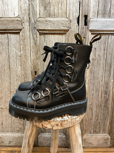 Preloved Dr. Marten Black Leather Boots
