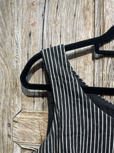 Preloved TOAST Black and White Stripe Dress