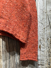 Handknits by ME Burnt Orange Crop Wool Jumper
