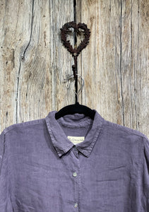 Preloved THE LINEN PRESS Lavender Shirt
