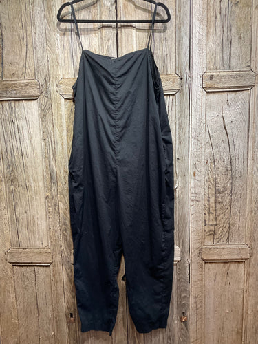 Preloved Mama B Black Strappy Jumpsuit