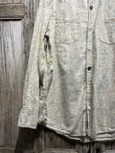 Preloved Magnolia Pearl Grey/Cream Paisley Shirt