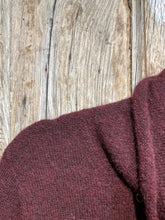 Preloved Rundholz Burgundy Wool/Mohair Cardigan
