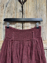 Ewa i Walla Burgundy Kerstin Skirt 22243 AW24