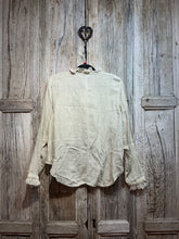 Preloved Ewa I Walla Beige Linen Crop Jacket