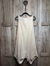 Preloved Apuntob Cream Check Cotton Dress