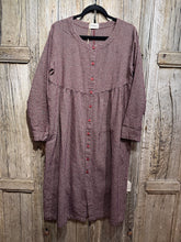 THING Wine Mini Check Dress 7085 AW25