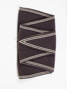 Oats & Rice Bronte Cacao Cashmere Scarf OR25-NS01