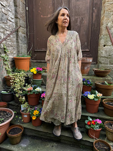 Les Ours Masa Verveine Fleurs Dress SS26