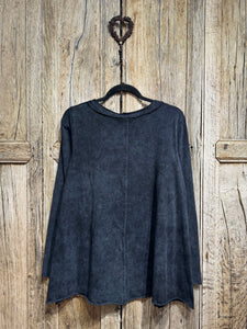 LUUKAA Black Knitted Blouse 24K122 AW24