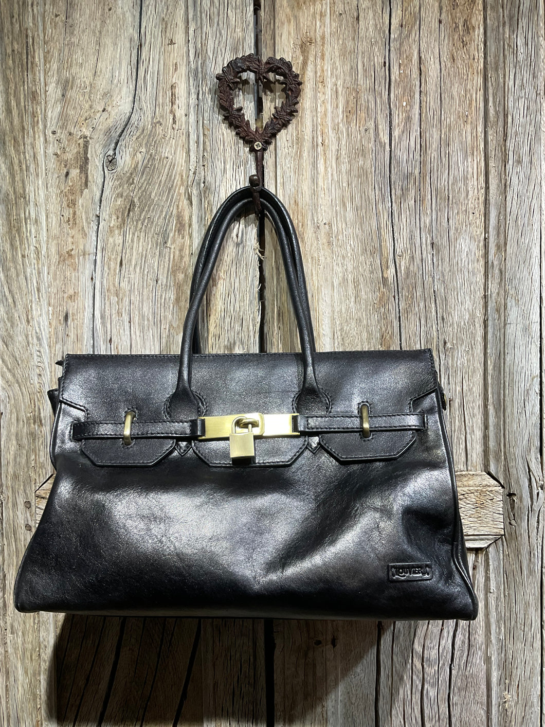 Preloved Louvre Black Bag