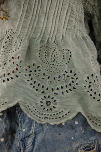 Magnolia Pearl Crochet Jodi Blouse 2320