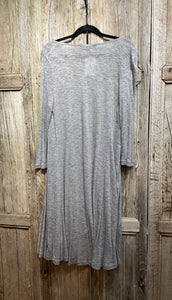 Preloved ELSEWHERE, Long Grey Cardigan