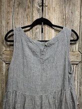 Preloved Toast Gingham Linen Pinafore