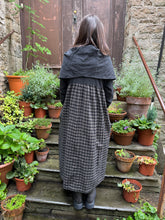 THING Anthracite Soft Check Dress Coat 7327 AW26