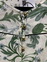 Preloved JIGSAW Green Print Linen Dress