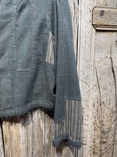 Magnolia Pearl Preloved Cropped Grey Jacket