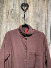 Preloved Needlecord Burgundy Jacket